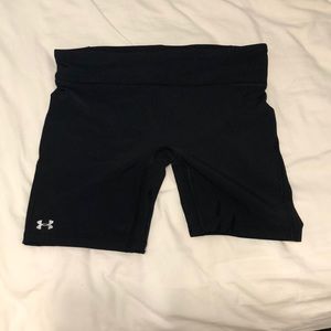 Under armour biker shorts